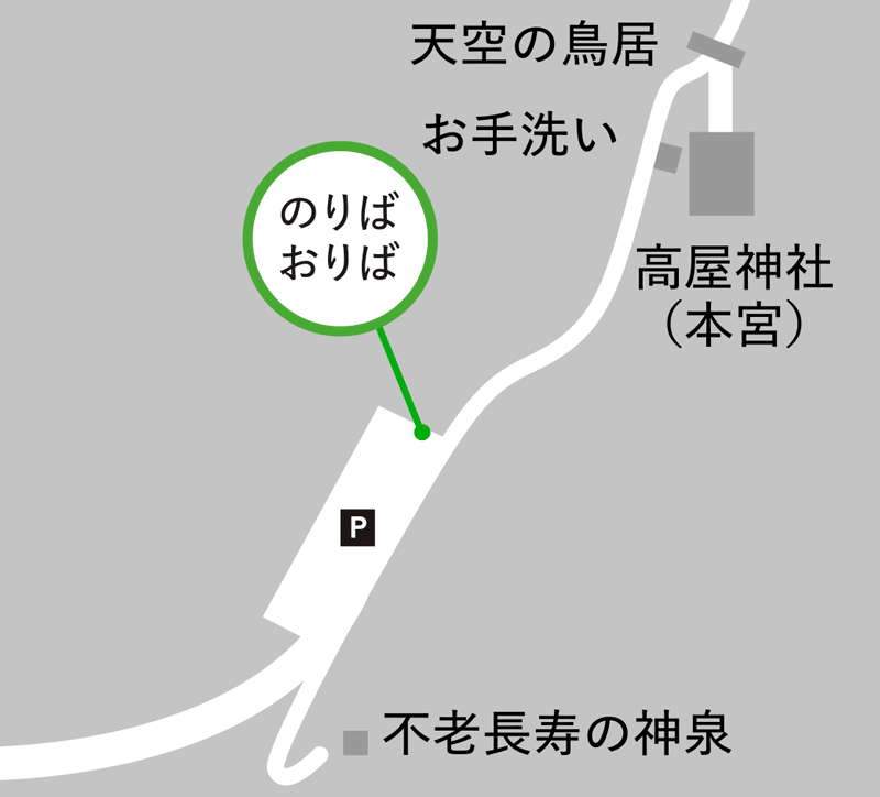 高屋神社バス停